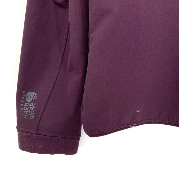 MOUNTAIN HARDWEAR Keele Hybrid Hoodie Purple Teal M - Picture 9 of 9